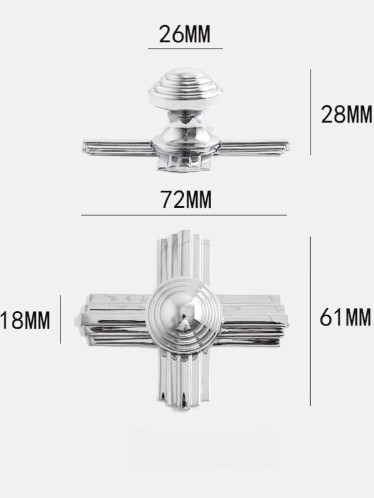 Tinyhob PVD Gold Brass Furniture Small Knobs for Cabinet Kitchen Cupboard Drawer Pulls Home Decor/Diy Creative Bedroom Handle