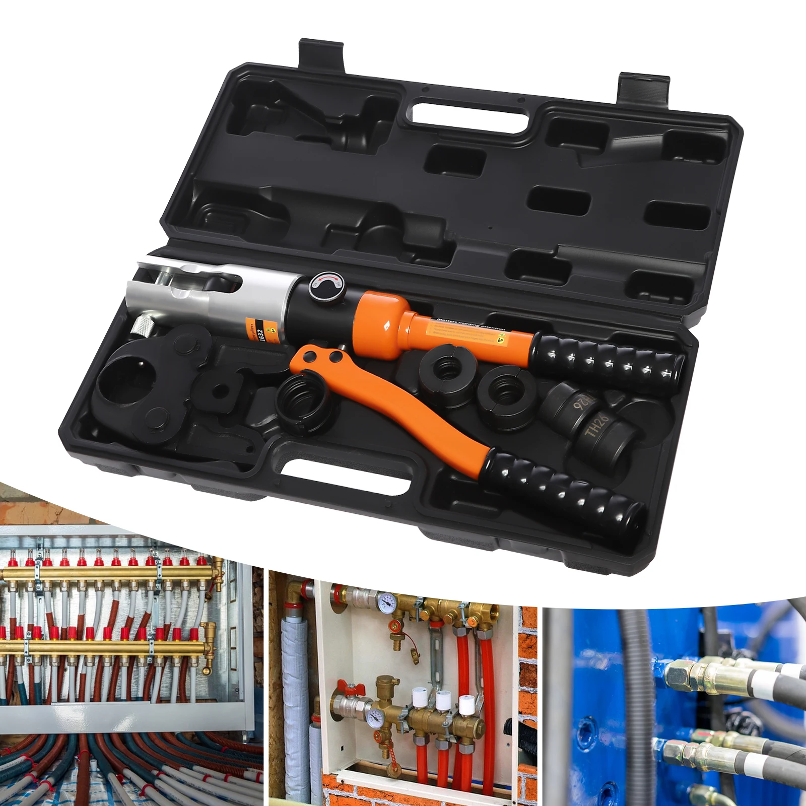 Professional Crimping Pliers, Hydraulic Press Tool Set, Hydraulic PressIing Tool TH Mold/U Mold/V Mold/M Mold