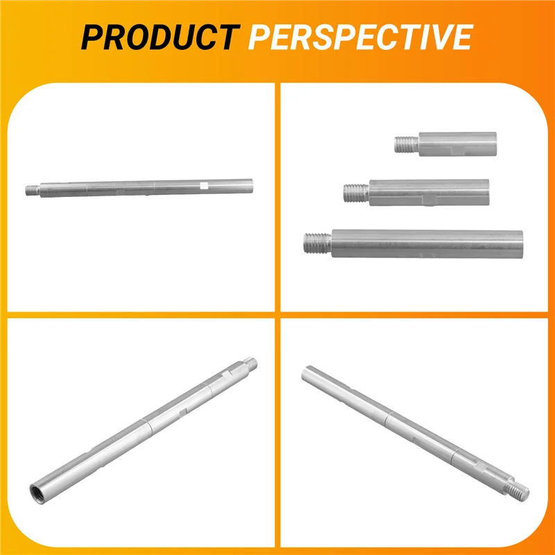 

3 шт., инструмент для полировки вала удлинителя M14, для водяной шлифовальной машины с резьбой M14, 125, набор для полировки угловой шлифовальной машины-ABHG
