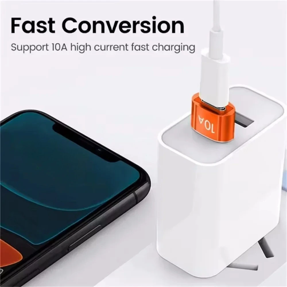 10A سيارة محول لإمداد الطاقة USB إلى نوع C محول سيارة داخل السيارة نقل البيانات محول RV محول طاقة الملحقات #3