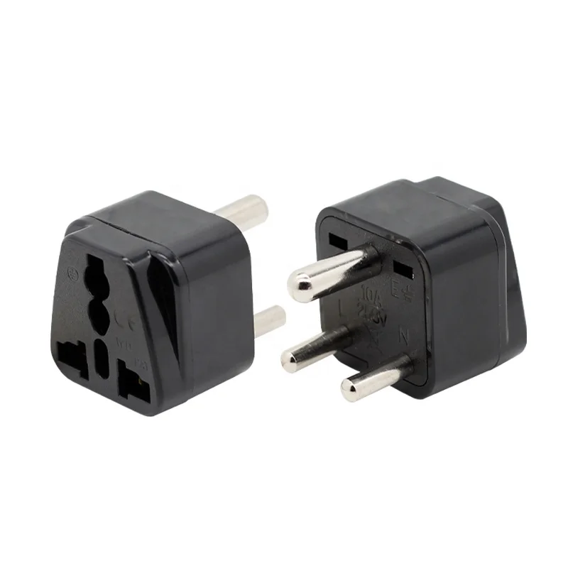 

Fast Dispatch Universal EU Power Plug Female Adapter To 3PIN Small South Africa Converter Connector