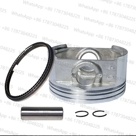 Kit de pistón EX40 de 89 mm para motor Robin EX40 RGX7800, generador, sierra de corte de hormigón Wacker, sierra de riel, kit de anillos de pistón y pasadores