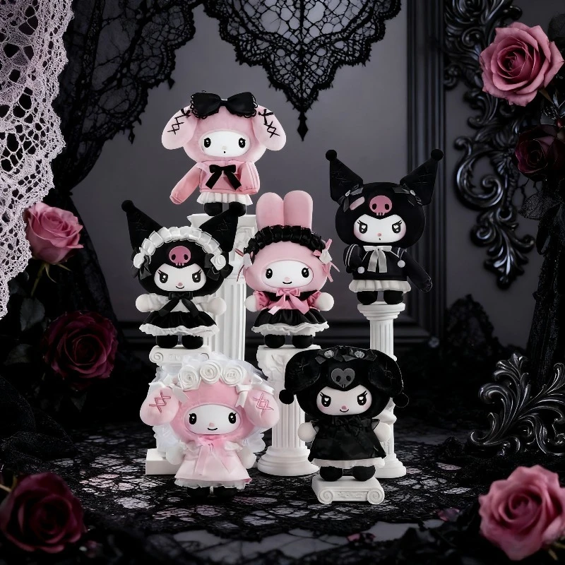 

Sanrio Angel Garden Series Mysterious Blind Box Kulomi My Melody Backpack Pendant Handmade Vinyl Toy Surprise Gift for Kids