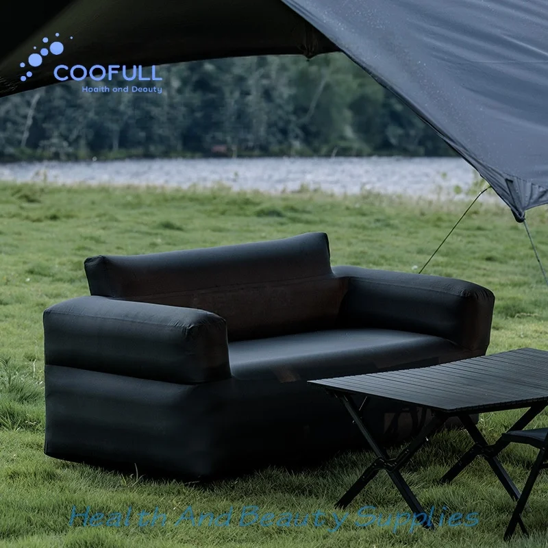 Coofull Popular Portable Folding, Wear-resistant, Tear-resistant, Windproof, Warm Inflatable Sofa for Outdoor Camping Equipment