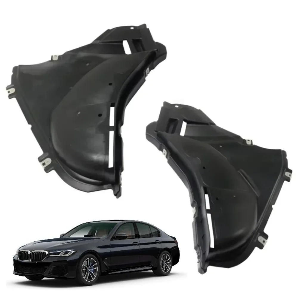 For BMW 5 Series G30/G38 Wheel Splash Shield Mudguard Pair 51757340743 Left & 51757340744 Right Fender Cover