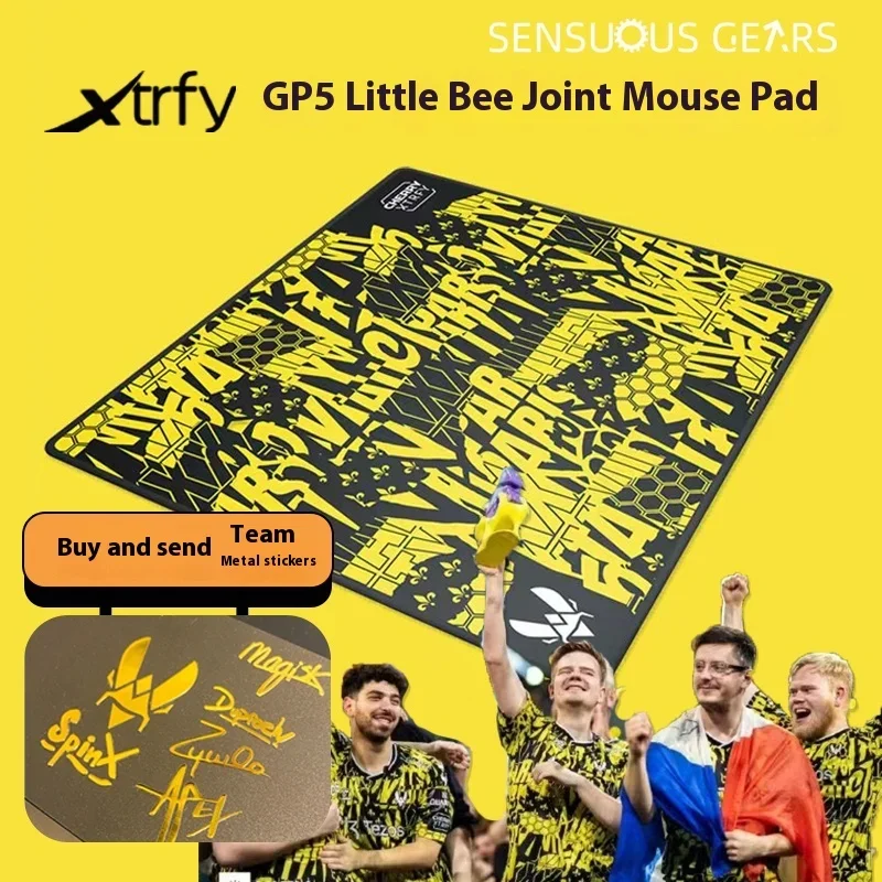 

Xtrfy GP5 Vitality Customized Mouse Pad Gaming Office laptop Rubber table mat FSP CS2 3MM limited edition computer peripherals