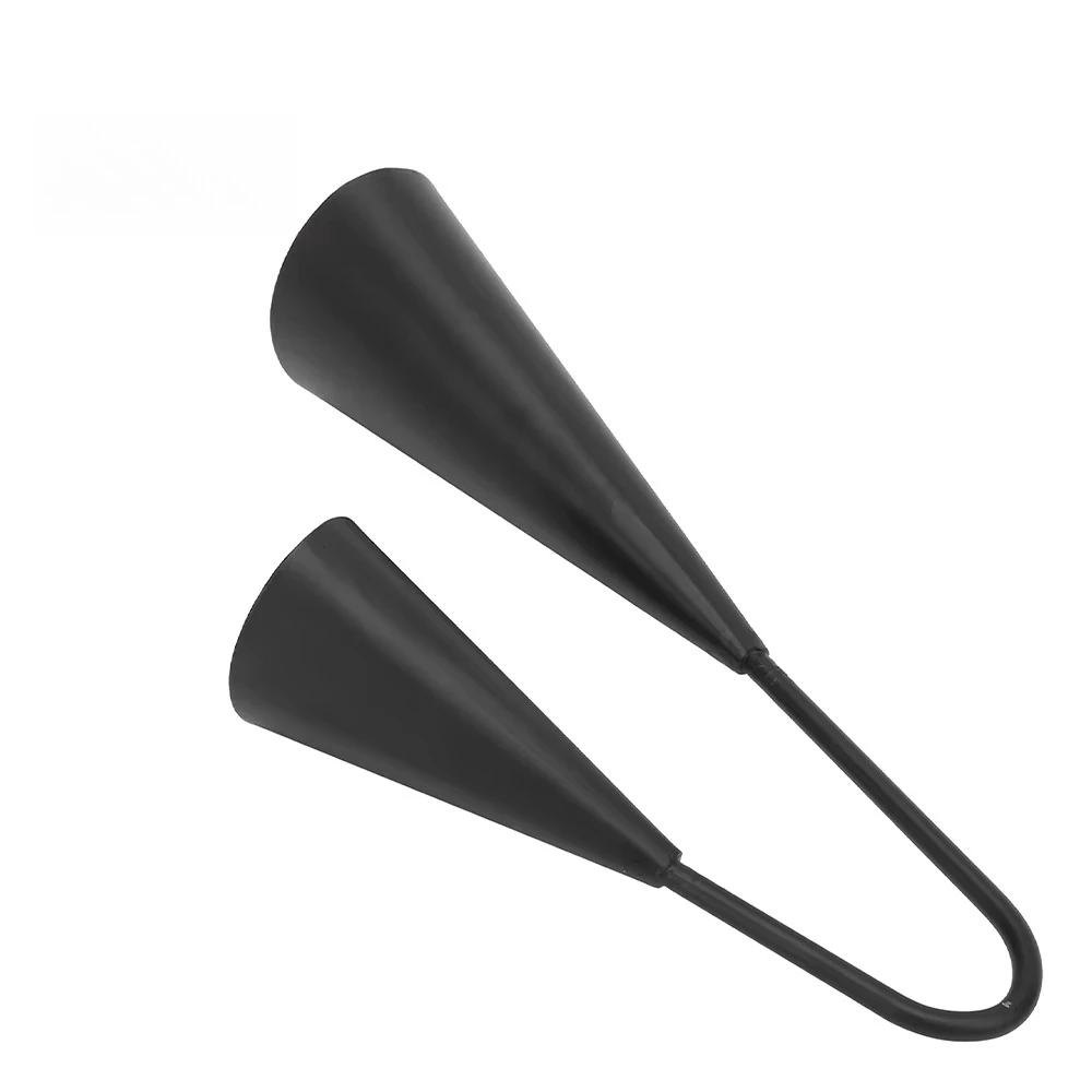 

Orff Instruments Preschool Teaching Aids Percussion Instrument Accessories Cowbell Double-Ear Cowbell Double Horn Musical Toys