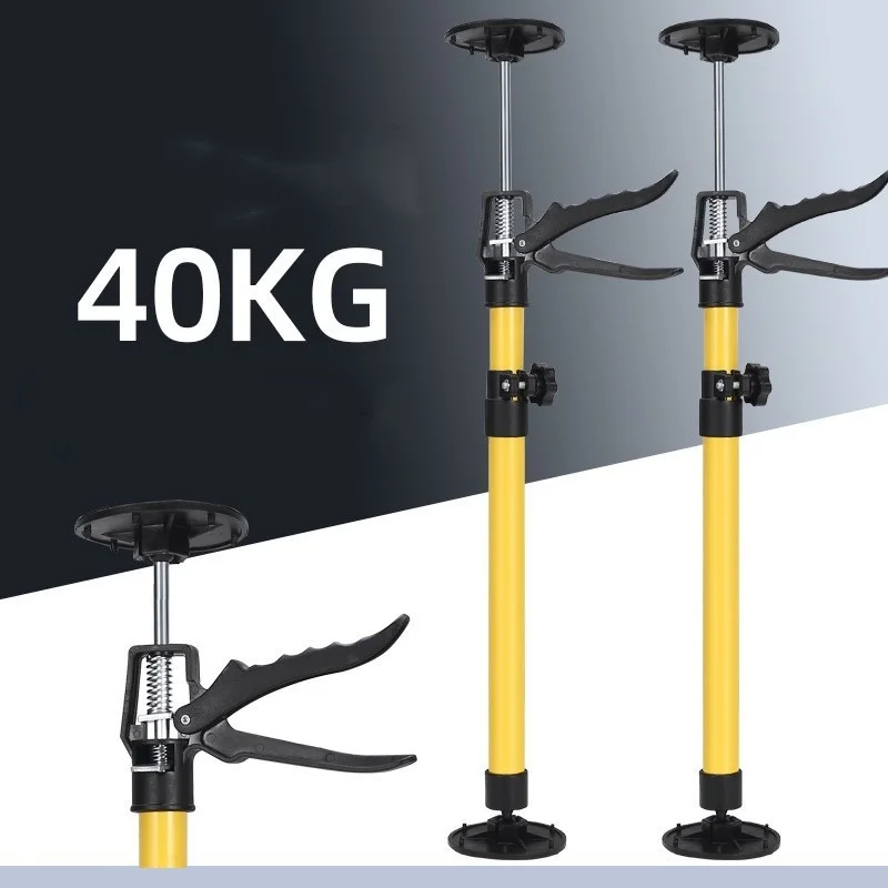 JUSTINLAU 1PC Labor-Saving Telescopic Steel Support Pole Cabinet Jack Telescopic Pole Lifter Woodworking Ceiling Bracket