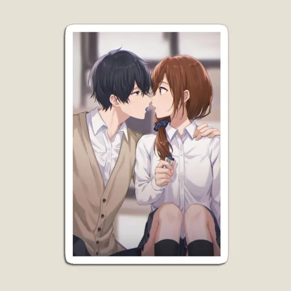 Miyamura Izumi Kyouko Hori Horimiya  Magnet Magnetic Home Children Decor Colorful Funny Stickers Holder Cute