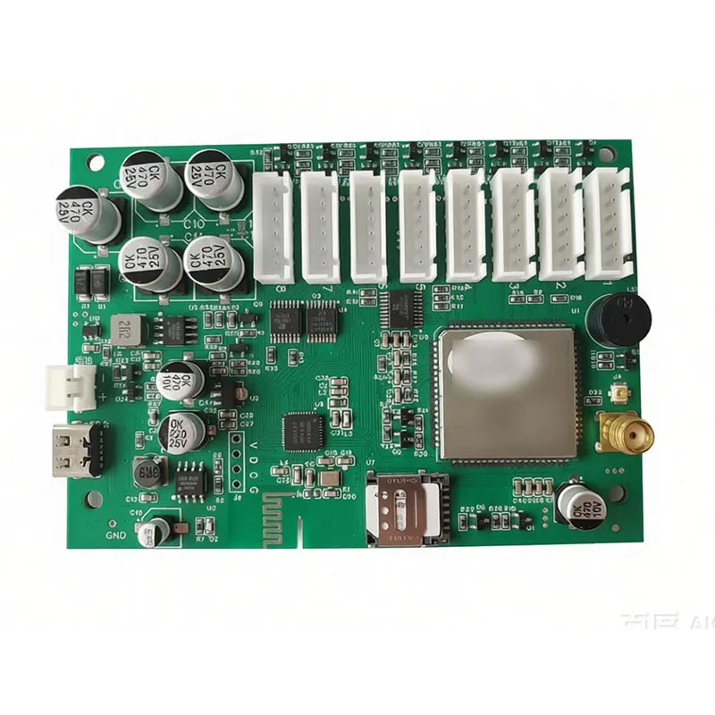 8-Channel relay module, programmable multi-channel timing self-locking interlocking timing delay start controller board