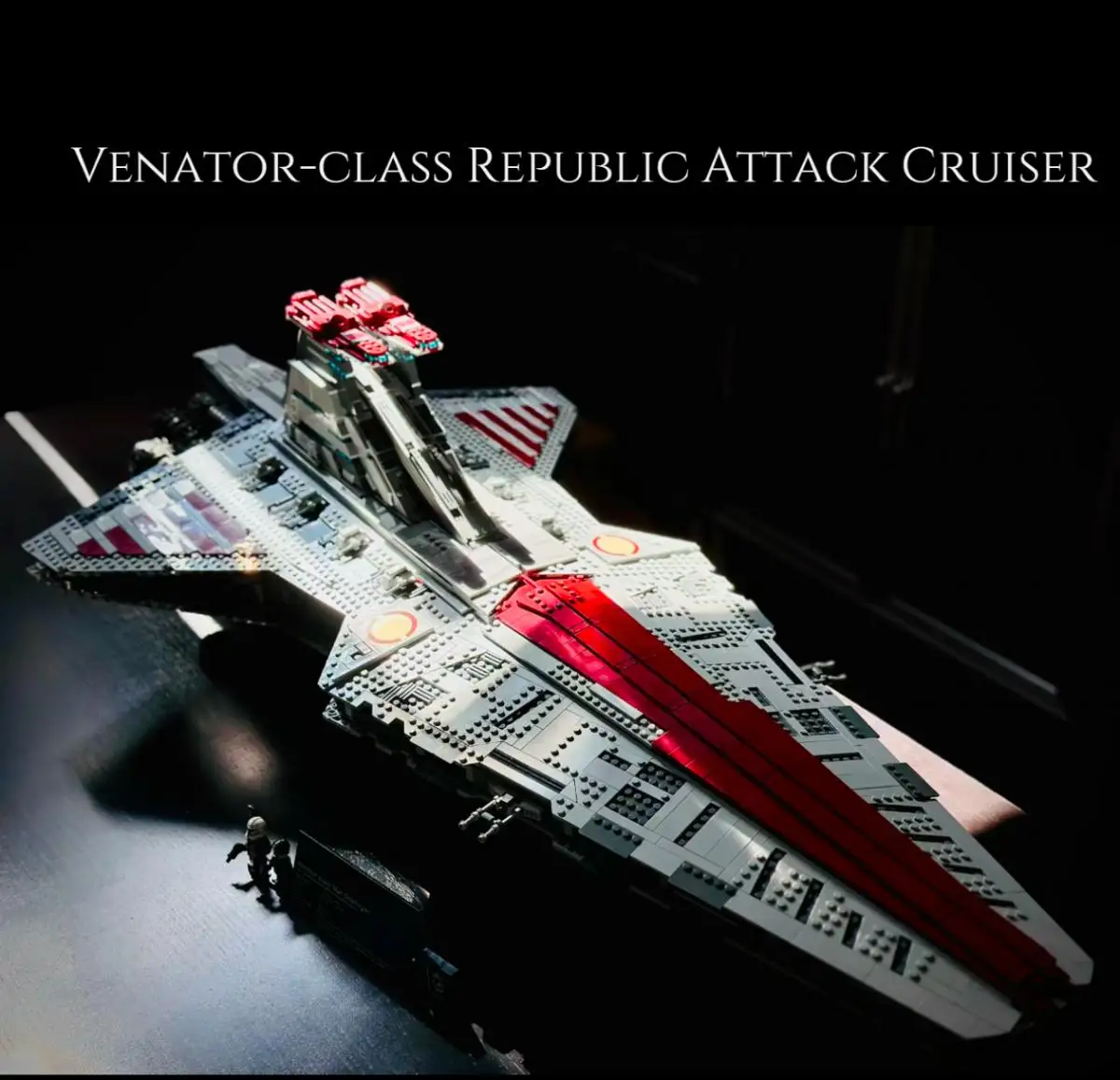 2023 nuovo 75367 più grande classe Venator repubblica attacchi Cruiser Building Set Blocks mattoni giocattoli per regali di natale ragazzo adulto