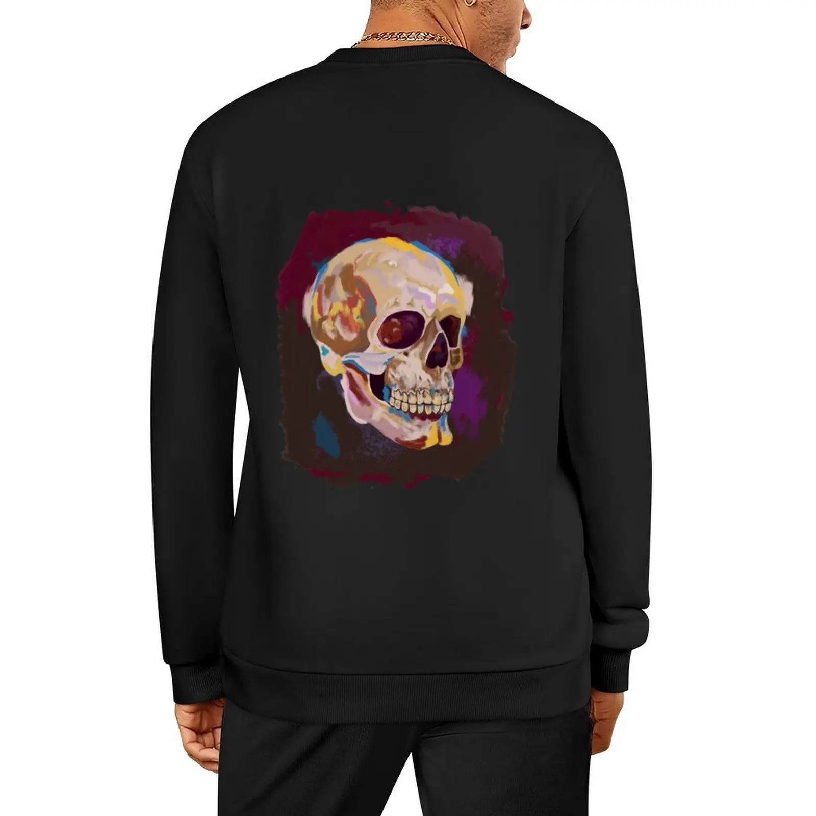 

Julie and the phantom skull luke Pullover men's clothing men's clothes men clothing japanese style sweatshirt for men