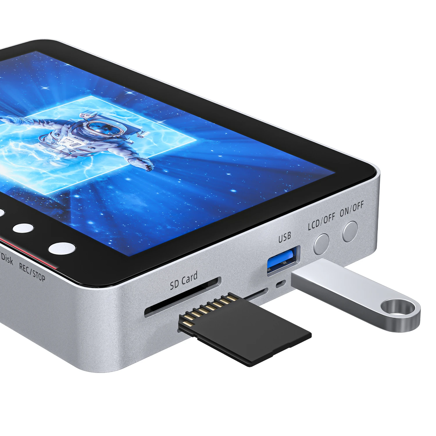 

UR550 StandAlone Endoscope Switchable Video Recorder SDI VGA RCA Camera 4K Capture Box Recorder