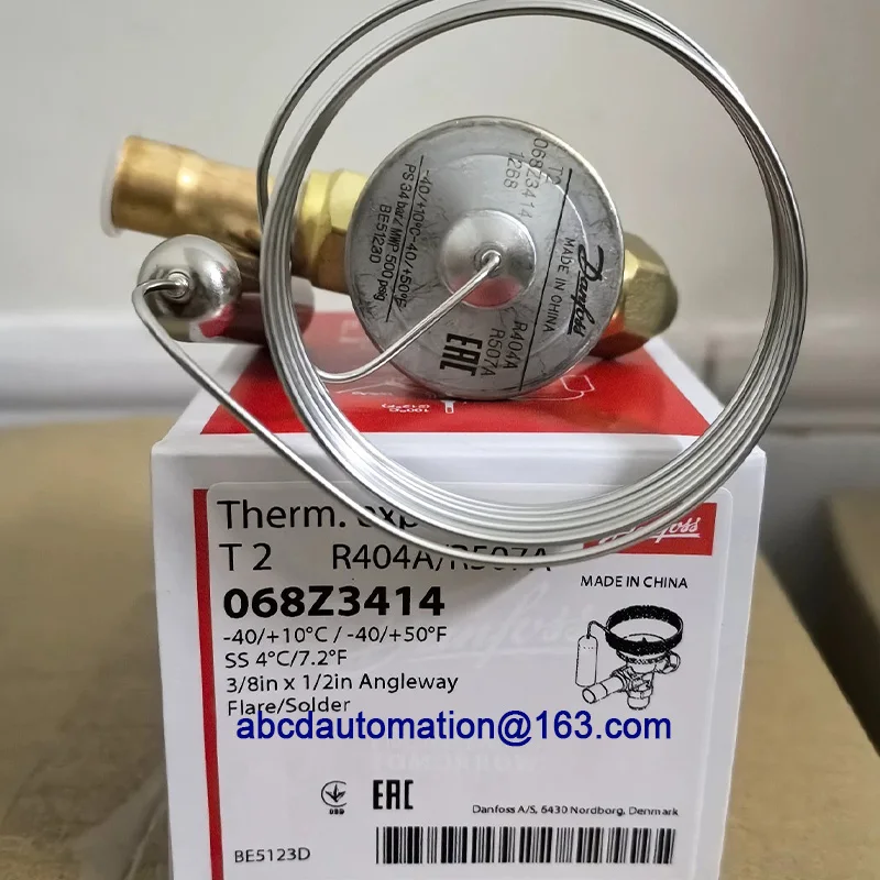 صمام التمدد الحراري الأصلي دانفوس T 2 068Z3414 068Z3401 068Z3410 TE 2 068Z3415