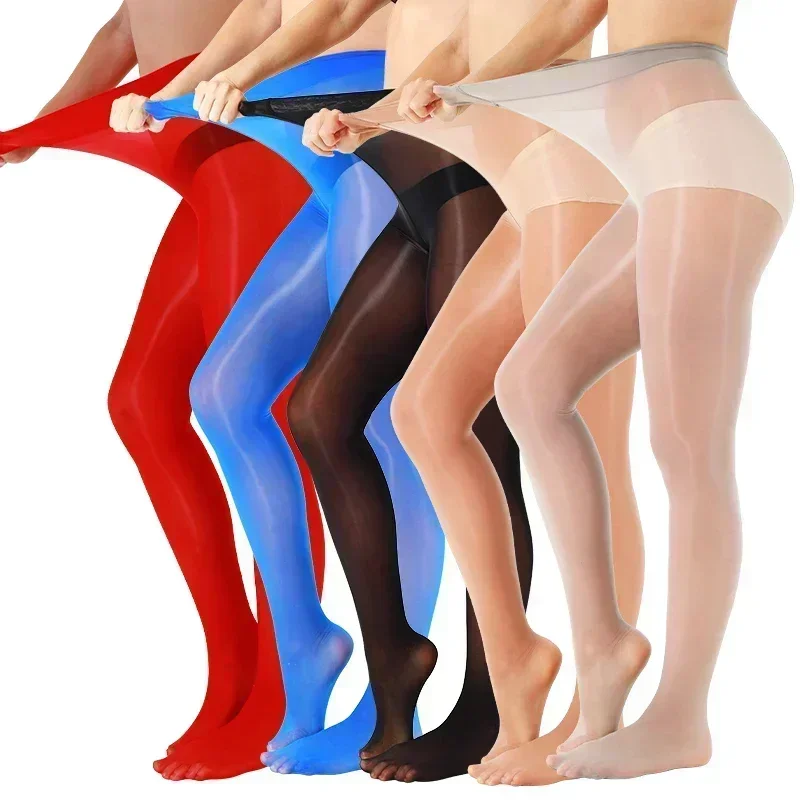 

Kave Colored Tight Plus Size Smooth Tights 100% HorseOil Added Thin Stocking Shiny Pantyhose Durable Sheer Women Tights