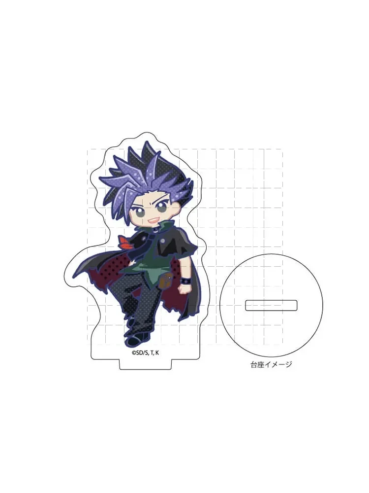 애니메이션 유희왕! ARC-V 아크릴 스탠드 미니 피규어 인형 게임, 유지오오 유야 사카키 레이지 아카바 키체인, 코스프레 키링 펜던트 선물