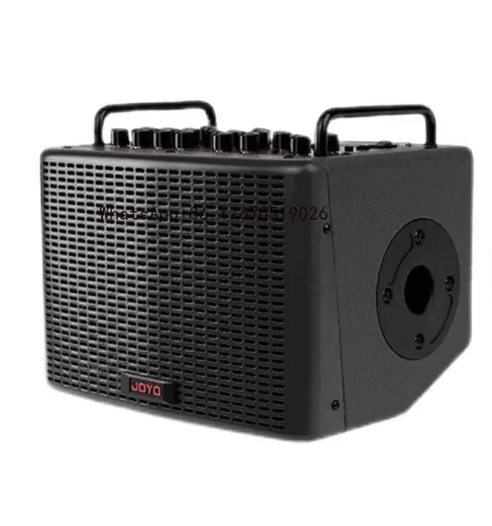 BSK40 Acoustic Guitar Speaker for Outdoor Live Streaming Built-in Drum Machine Audio Card for Square Instrument Accessory