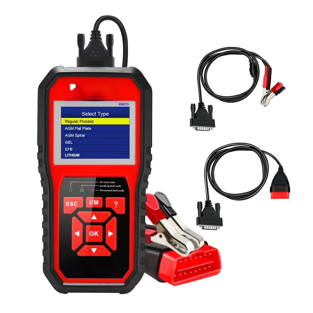 Auto Diagnostic Scanner  Battery Test and Code Reader 2 in 1