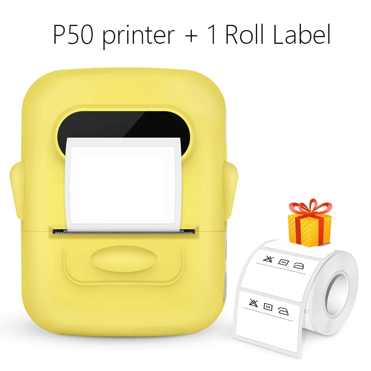 

Портативный мини-термопринтер B1 B21 P50 Smart Bluetooth Inkless HD-принтер для этикеток, совместимый с iPhone Android Mac Window