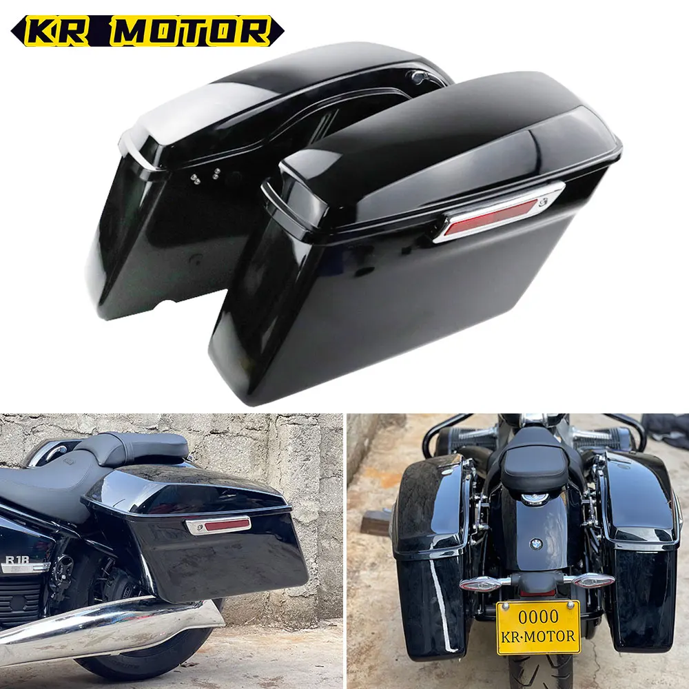 Fit R 18 Motorcycle 30L Side Case Box Tail Saddlebag Luggage Saddle Bag Trunk Tool Hard For BMW R18 Classic 100 Years 2020-2023