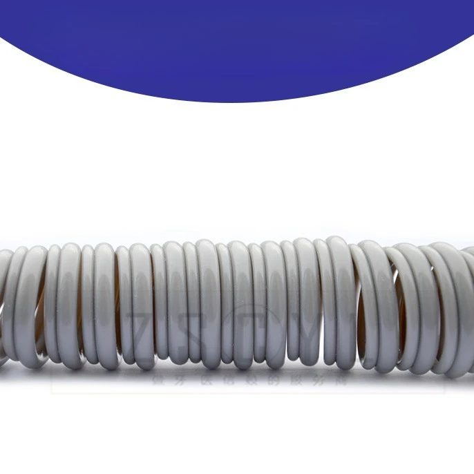 Lab High-speed Mobile Phone Tube, Mobile Phone Cable, 4-hole 2-hole Silicone Spiral Mobile Phone Tube, Composite Tube