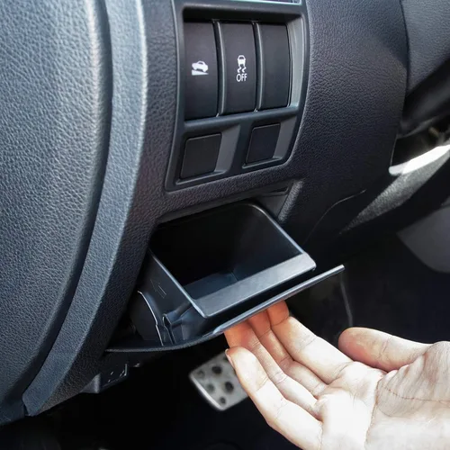 Imagen 1 del producto Caja de fusibles, contenedor de monedas, bandeja de tablero de almacenamiento, Compatible con Subaru XV, Crosstrek, Forester, Outback, Legacy, Impreza, WRX, STI, ascenso