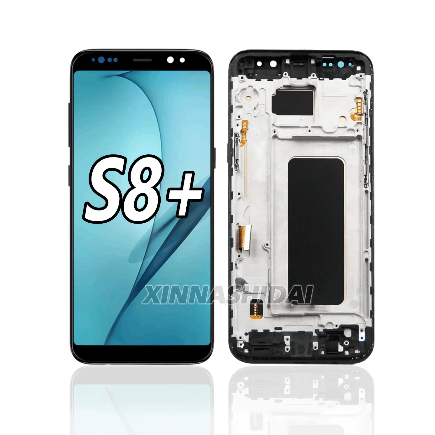 High Quality TFT For Samsung Galaxy S8 plus LCD Display Touch Screen Digitizer For Samsung S8 plus LCD With Frame