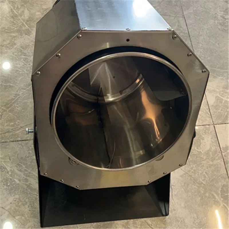 Vertical Sugar Frying Chestnut Automatic Stainless Steel Stir-frying Machine Grain Roaster Machine