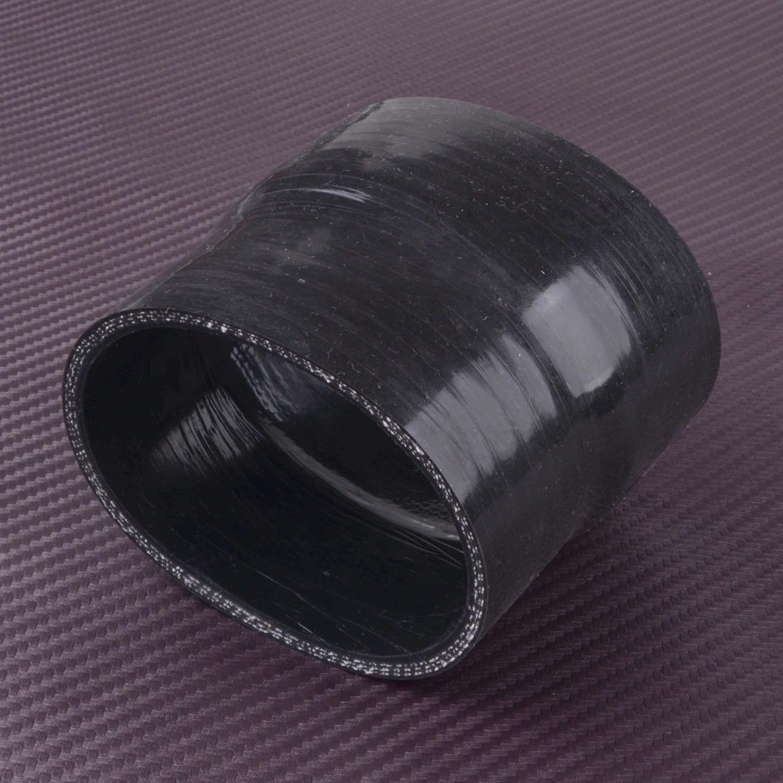 

3Ply Black Silicone ID 3.25" To 3" 82.5mm To 76mm Straight Reducer Turbo Hose Coupler Pipe