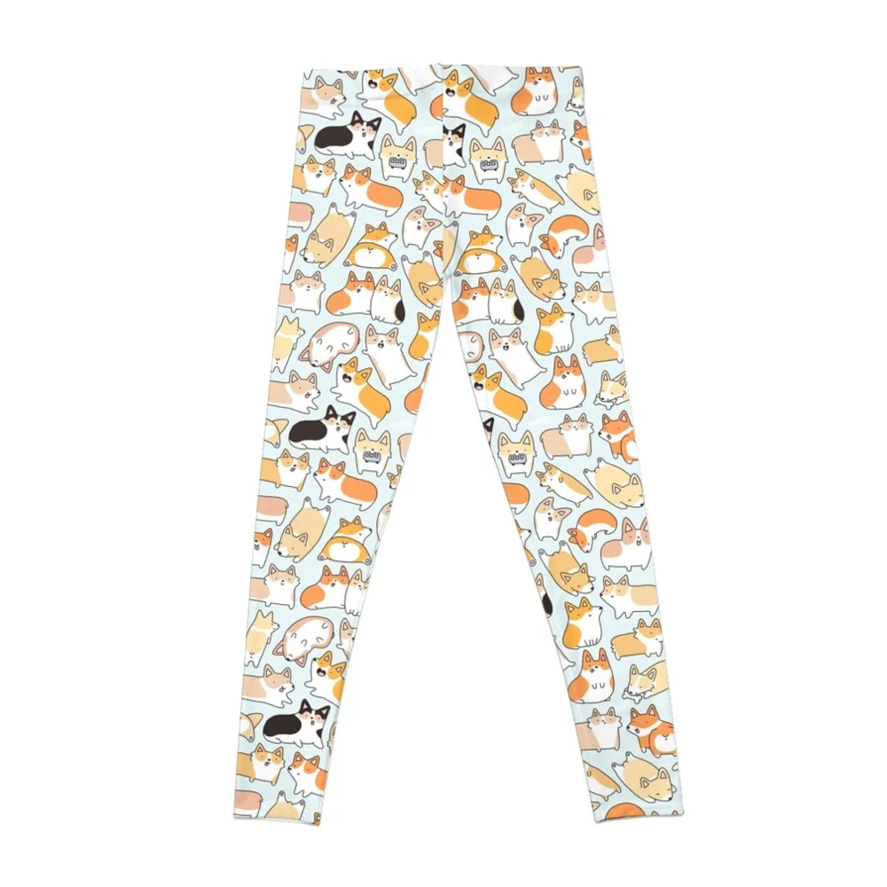 Corgilicious Corgi Doodle Leggings sportswear for gym sport pants for fitness Womens Leggings