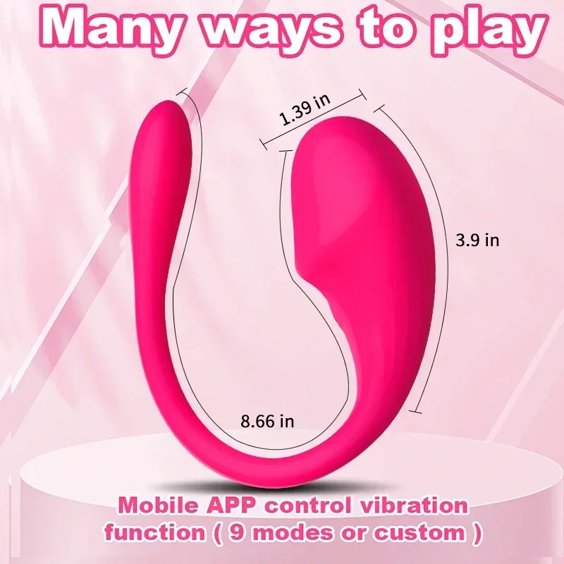 Wireless Control APP Bluetooth Vibrator G Spot Dildo Stimulator Vibrating Egg Clit Vibrating Panties Wearable Massager Sex Toys