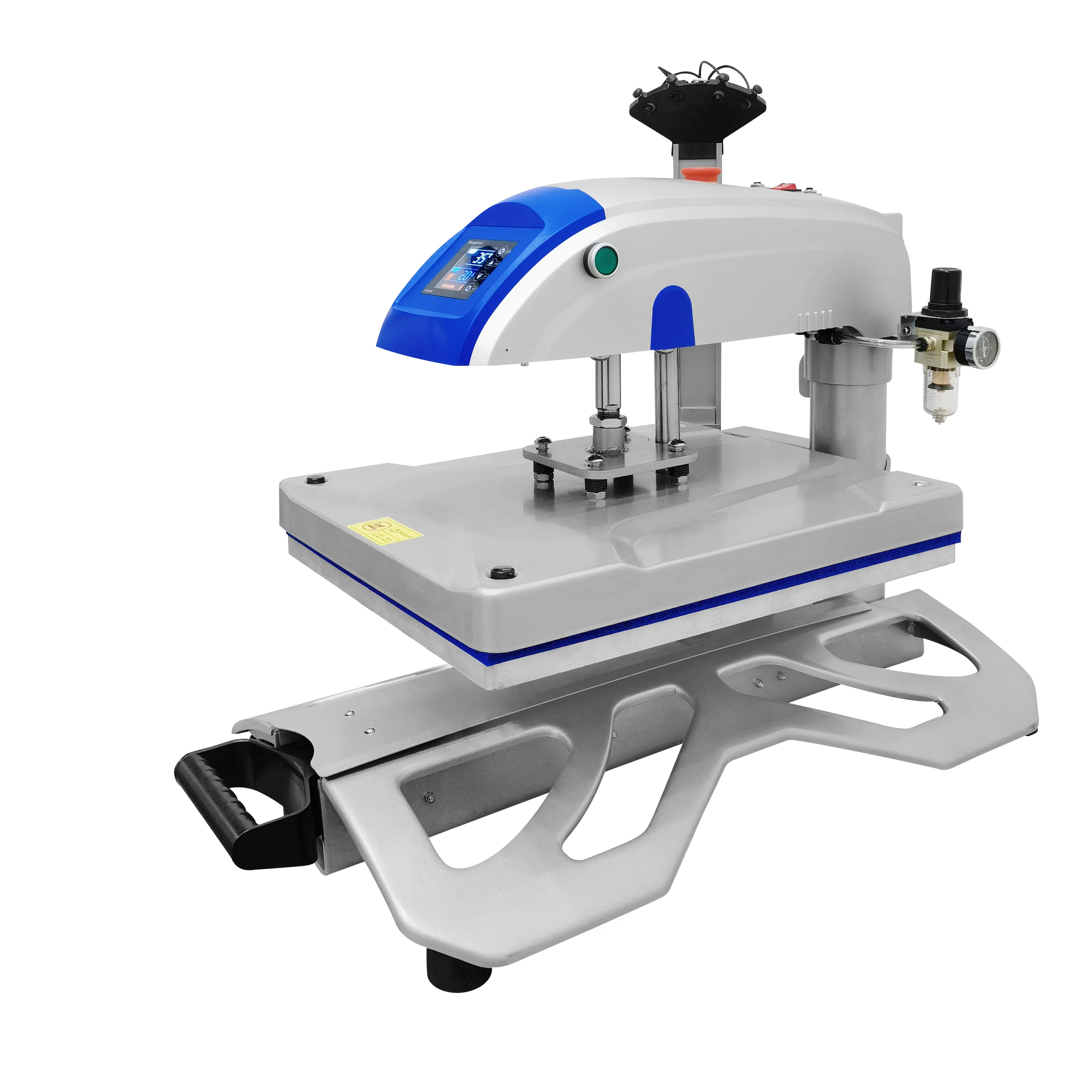 Swing Away & Slide Out Heat Press Machines Automatic 16x20 Pneumatic Heat Press Machine for T-Shirt Printing