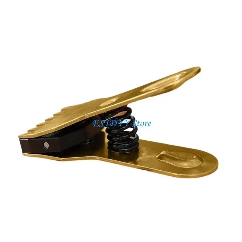 G6DE 6 Prong Badminton Stringing Clamp Gripper Tool for Tennis Squash Badminton