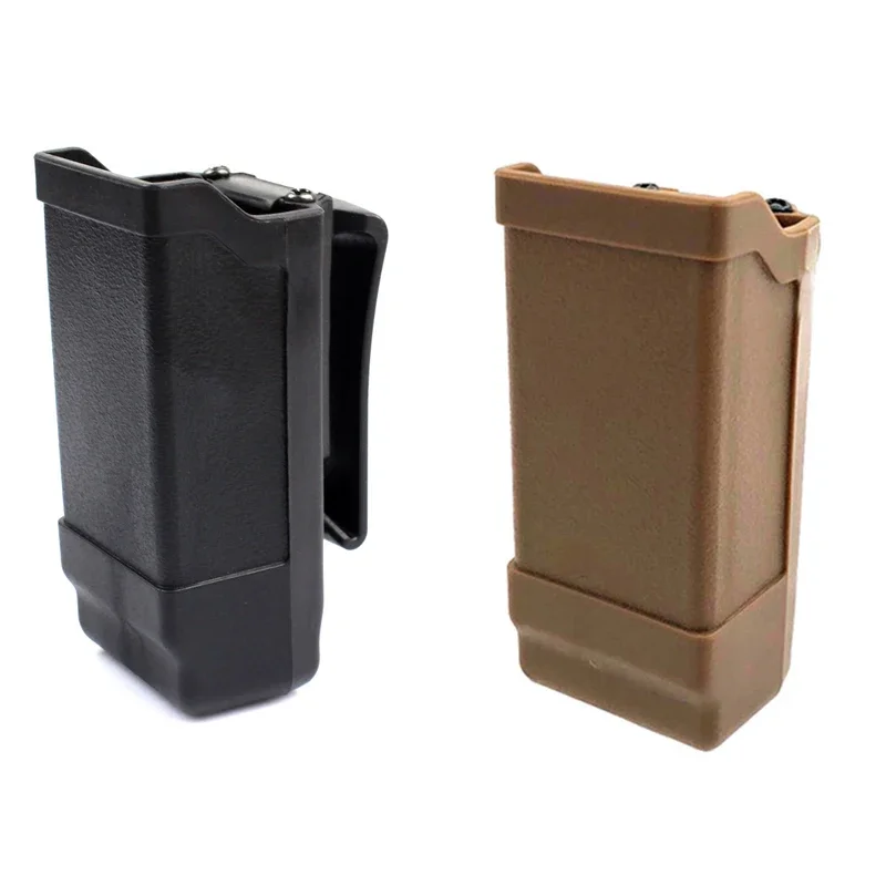 

Single Magazine Carrier Black Magazine Pouch for 9mm To .45 Caliber for GLock , Beretta M9 92 , P226 , HK USP Hunting Mag Pouch