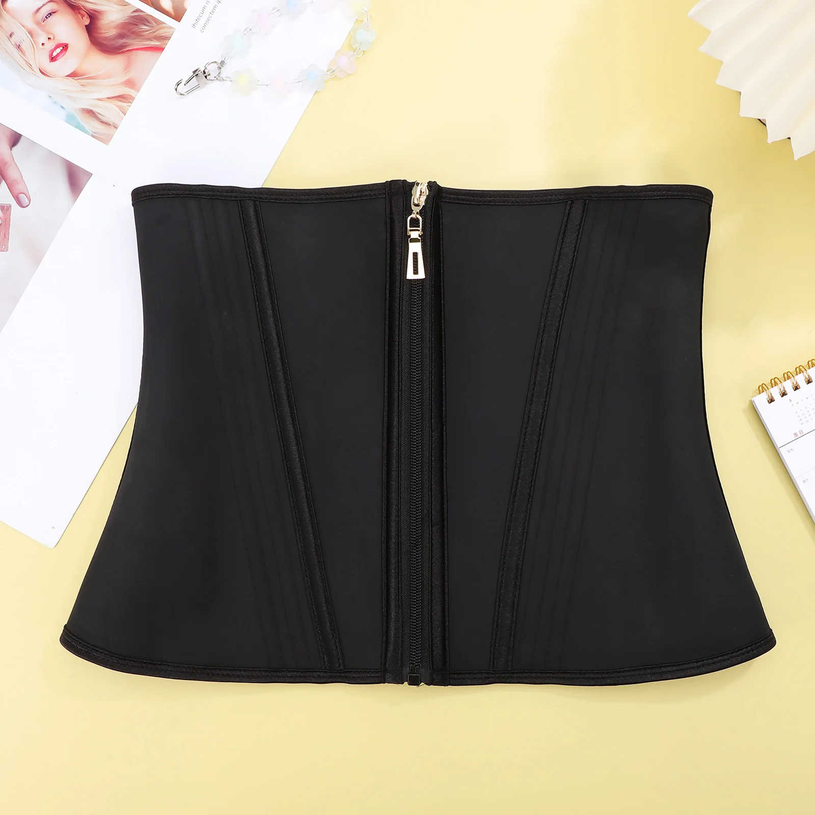 

Tummy Control Shapewear Waist Trainer with Zipper Easy Wear Body Shaper for Women Size 3xl