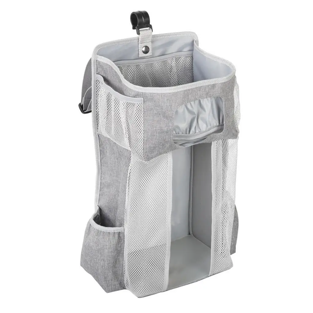 Borsa portatile per appendere la culla, portaoggetti, borsa per organizer da comodino Inafnt