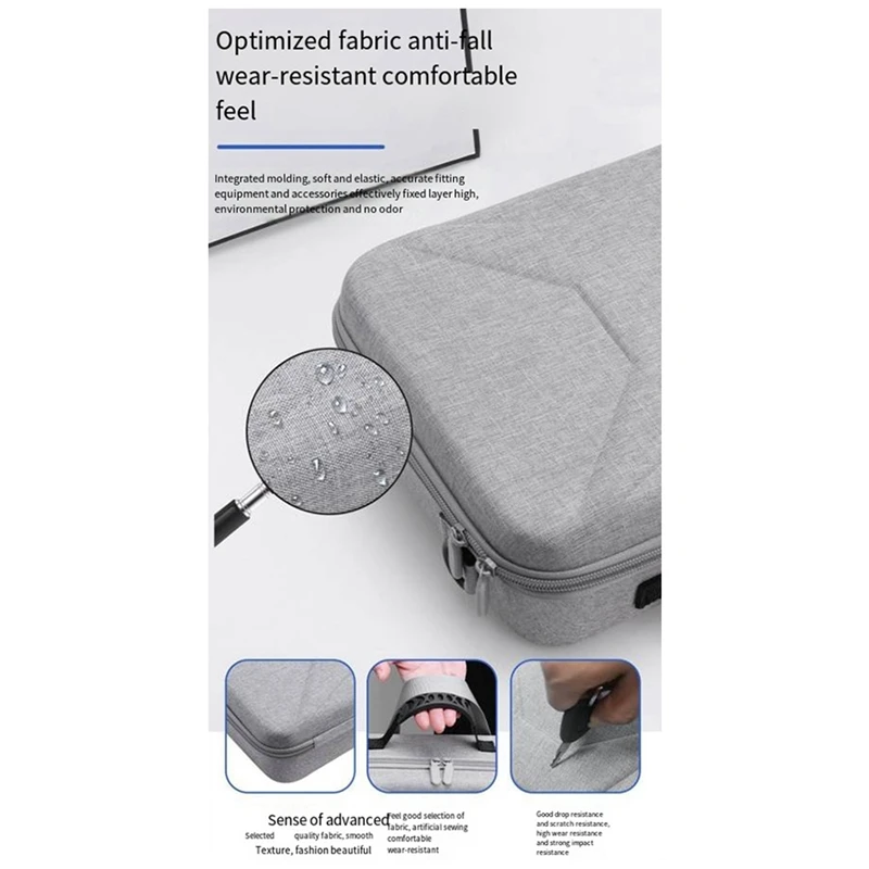 For DJI Neo Small Drone Storage Bag New Neo Drone Portable Storage Box Black Handheld Aircraft Storage Box