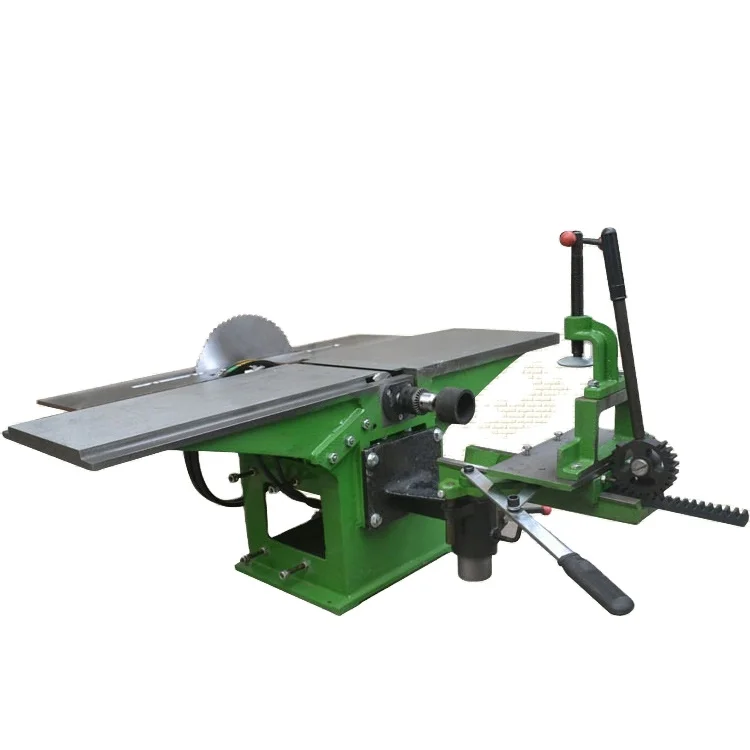 Condition 220V Straight & Spiral Cutter Head Jointer Planer Engine 8-Inch Woodworking Bench Planer Machine Woodworking Planer