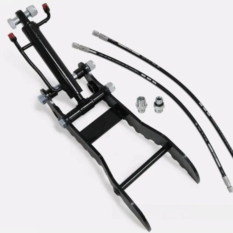 Single & Three Hole Thumb Clamp, Durable Multi-functional Excavator Attachment for Efficient Construction Material Handling Work