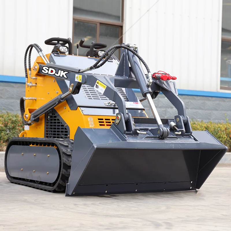 China Multifunctional mini backhoe loader Factory direct agricultural wheel backhoe skid steer loader with EPA commission