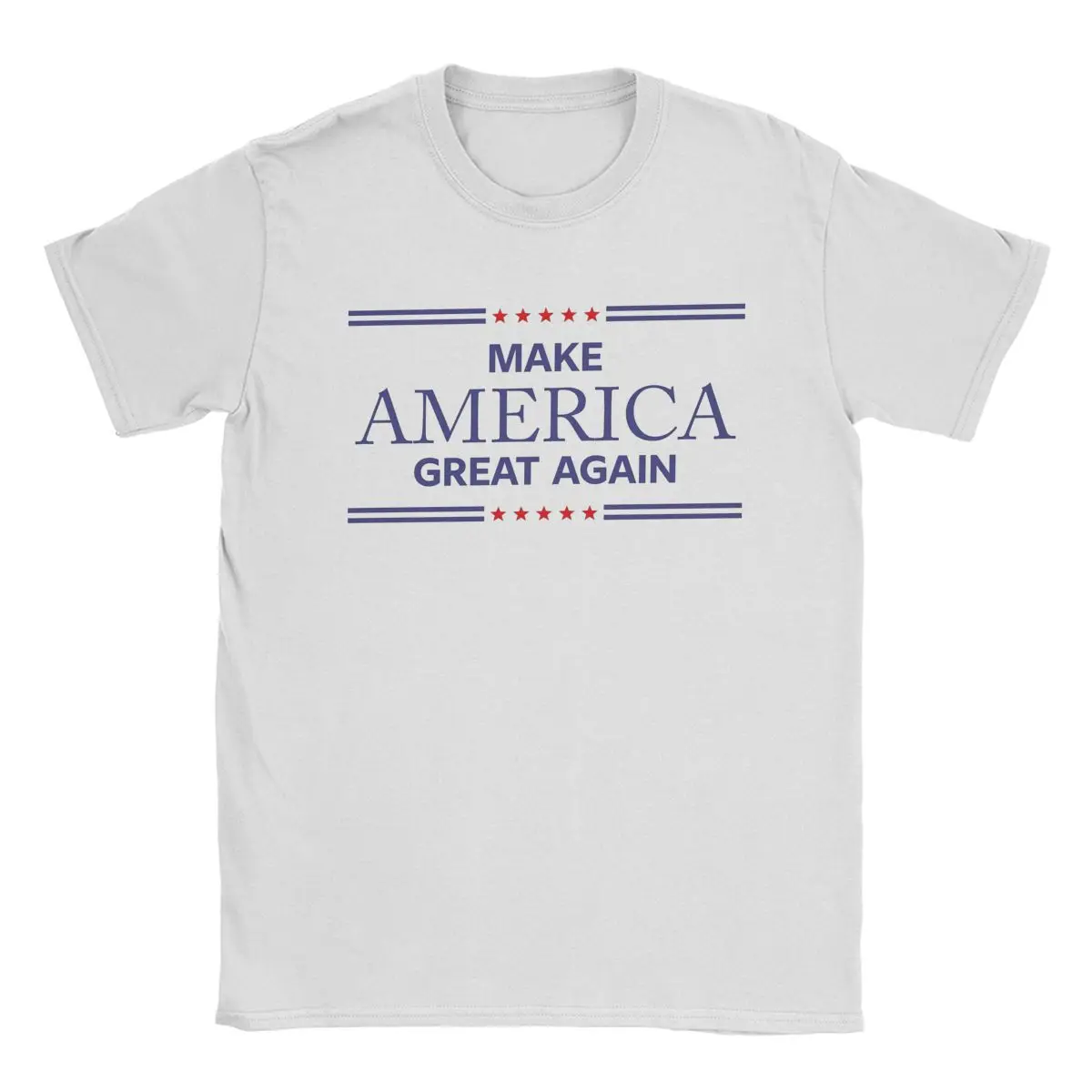 Camiseta con estampado "Make America Great Again" para hombre y mujer, camisa con estampado de Trump, MAGA de algodón increíble, ropa de verano, 2024