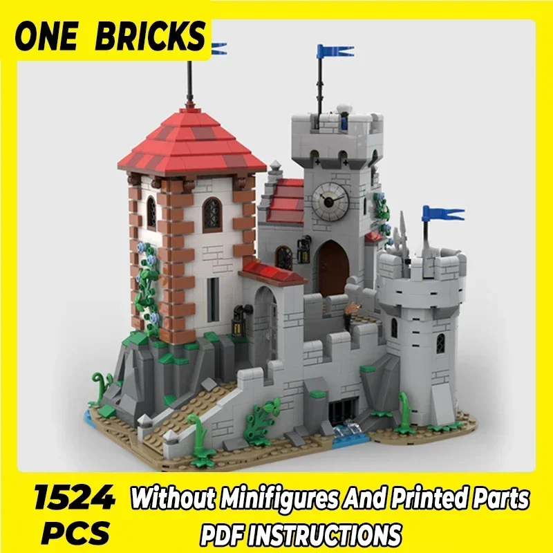 Moc Building Bricks Military Castle Model Strange Seaside Castle Technology Modular Blocks Gift Christmas Toys DIY Sets Assembly