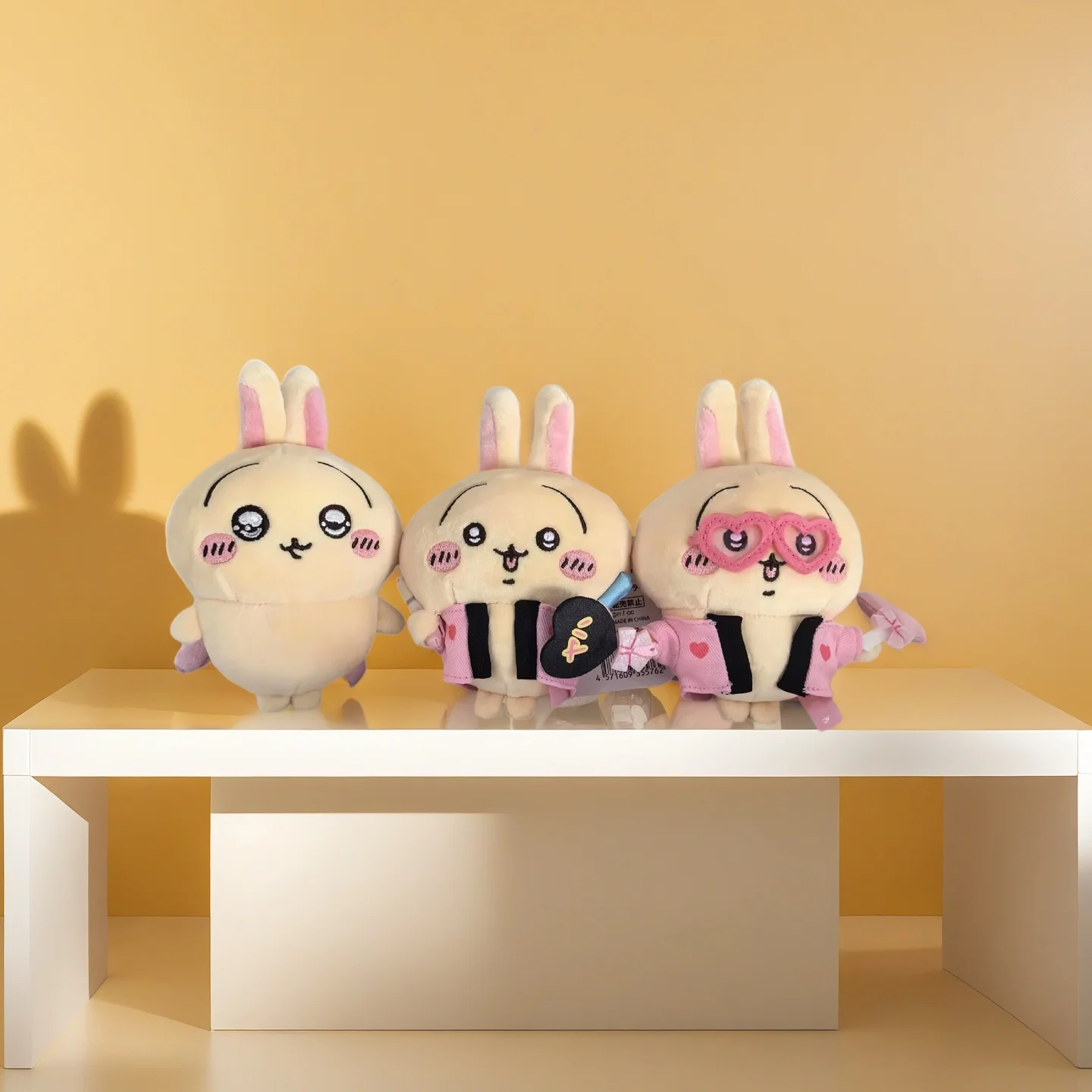 New Chiikawa Plush Doll Big Eyes Peripheral Support Rabbit Usachi Usagi Concert Cute Doll Bag Pendant Back Packaging Decoration