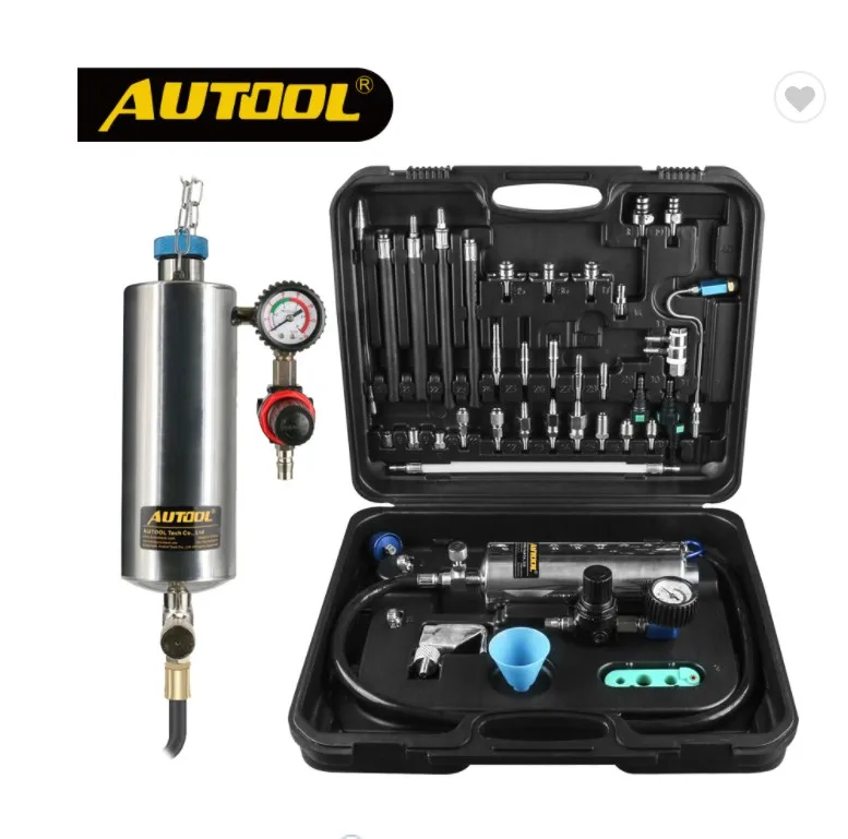 AUTOOL C100 Car Truck Petrol Diesel Fuel Injector  Nozzle Cleaning Machine Universal Tester Without Disassembly Tool Cleaner