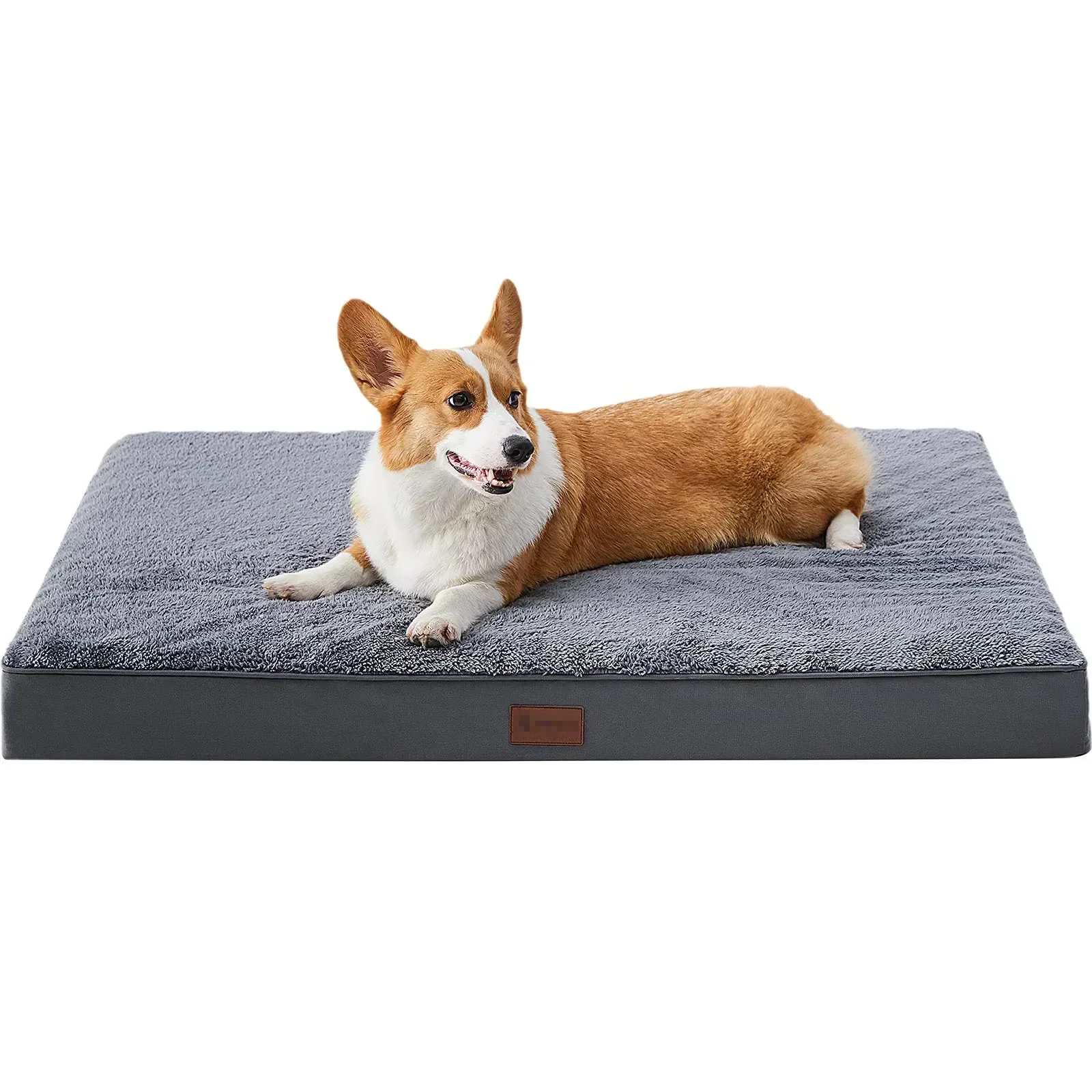 

Leather Biaoshu Cotton Lint Dog Mat, Universal in All Seasons, Removable and Washable Pet Nest, Anti-slip Dog Beds Cat Nest