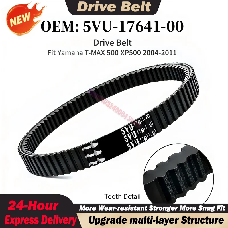 For Yamaha T Max 500 XP500 2004-2011 OEM Motorcycle Transmission Belt 5VU-17641-00