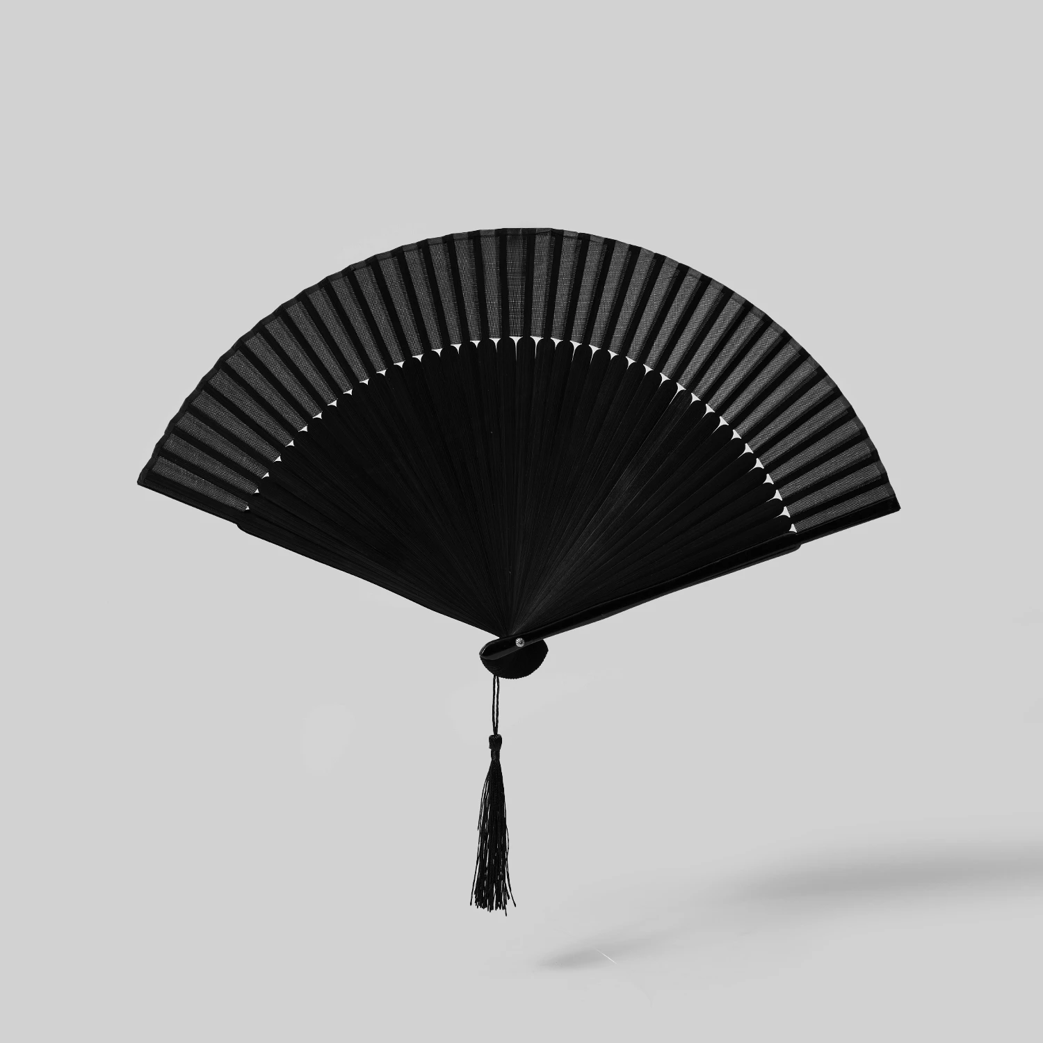 

New Chinese Tassel Folding Fan Cool Dark Fan