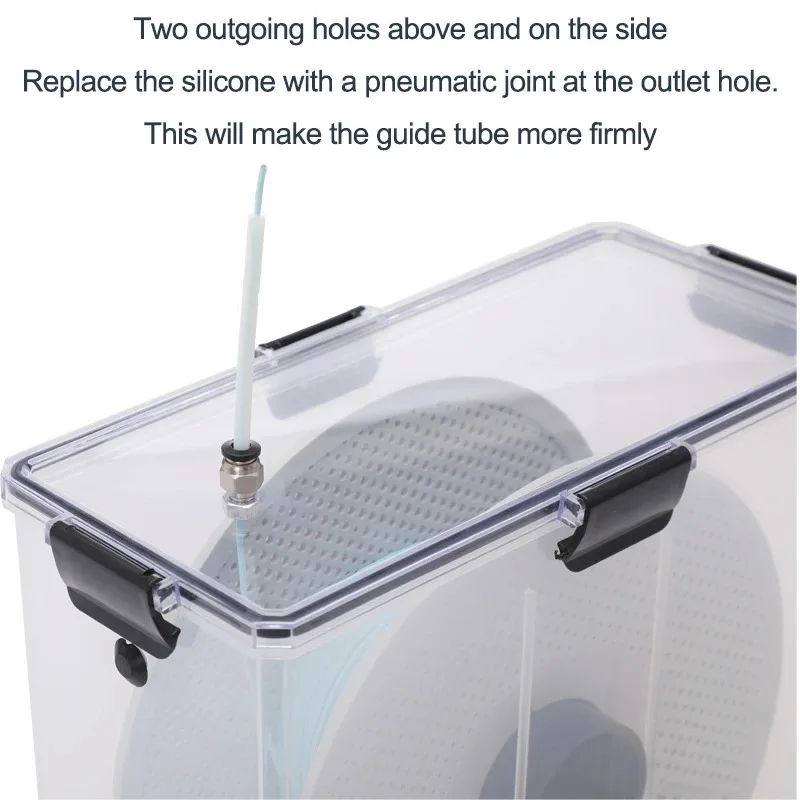 3D Printing Filament Storage Box – Airtight Sealed Container for 1KG Filament Spools, Compatible with PA Nylon, PLA, PVB, PETG,