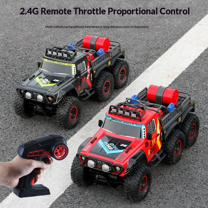 Xpand Rally Rc Off Road Truck High Horsepower Six Wheel Drive 2 4G Remote Control All Terrain High Speed Climbing Vehicle