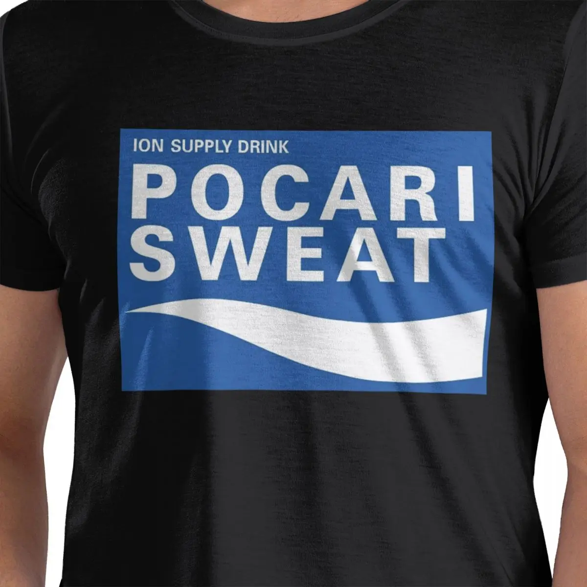 

Футболка Just Some Pocari Sweat Merch из 100% хлопка, мужские модные футболки, мужские футболки с круглым вырезом и коротким рукавом, S-6XL